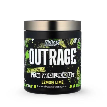 OUTRAGE PRE WORKOUT 30 Servings By Nutrex Research